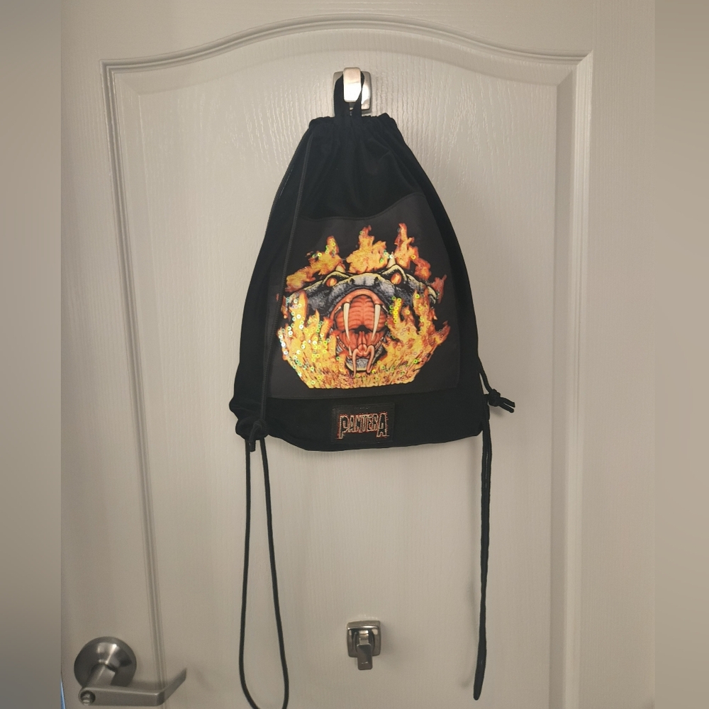 PANTERA Great Southern Trendkill Drawstring Backpack Official Merch